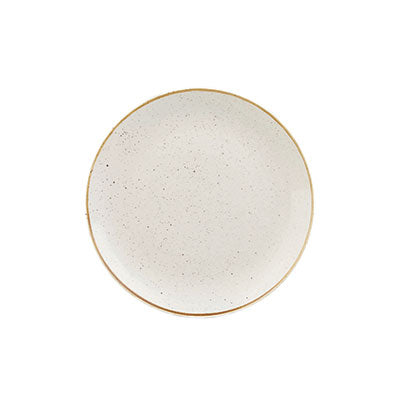 STONECAST - BARLEY WHITE - COUPE PLATE - 16.5CM (12 UNITS)