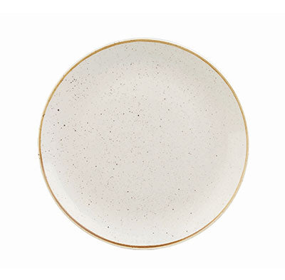 STONECAST - BARLEY WHITE - COUPE PLATE - 21.7CM (12 UNITS)