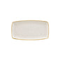 STONECAST - BARLEY WHITE - OBLONG PLATE - 29.5CM X 15CM (12 UNITS)