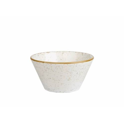 STONECAST - BARLEY WHITE - SAUCE DISH - 90ML (12 UNITS)