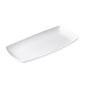 X SQUARED - WHITE - OBLONG PLATE - 35CM X 18CM (6 UNITS)