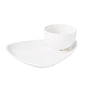 X SQUARED - WHITE - PROFILE SAUCE DISH - 60ML (24 UNITS)