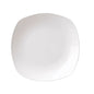 X SQUARED - WHITE - PLATE - 25CM (12 UNITS)