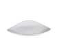 LOTUS - WHITE - TRIANGLE PLATE - 26CM (12 UNITS)