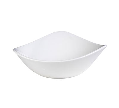 LOTUS - WHITE - TRIANGLE BOWL - 18.5CM - 370ML (12 UNITS)