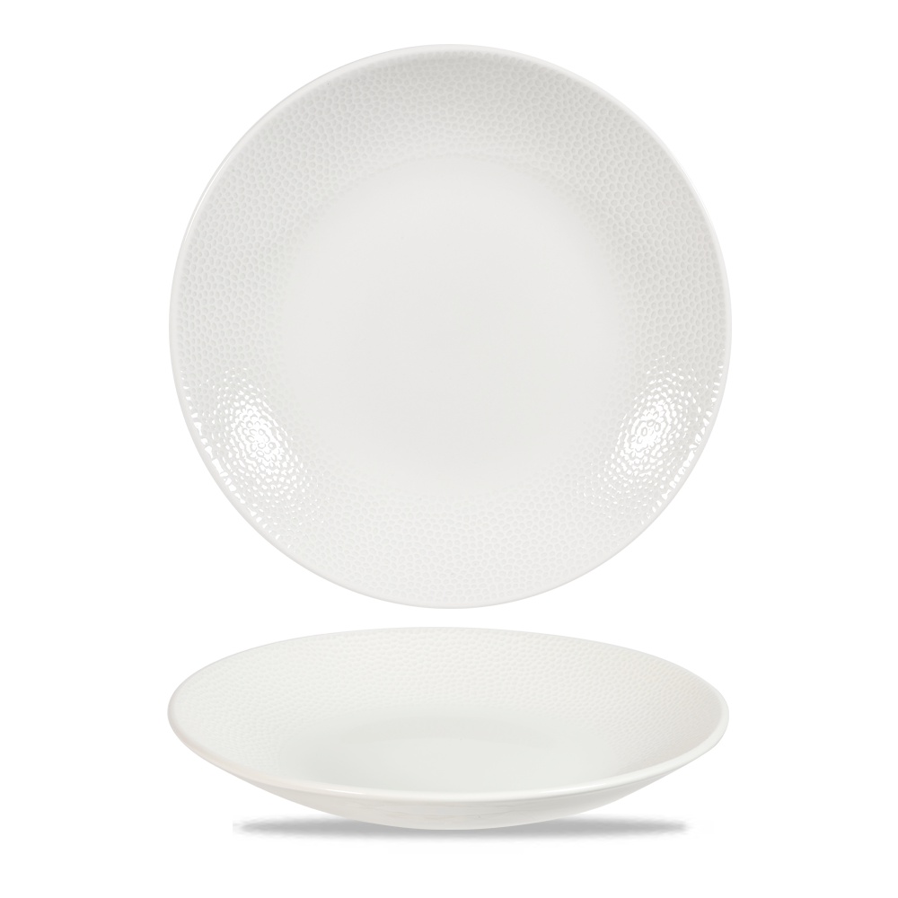 ISLA - WHITE - DEEP COUPE PLATE - 28.1CM 900ML (12 UNITS)
