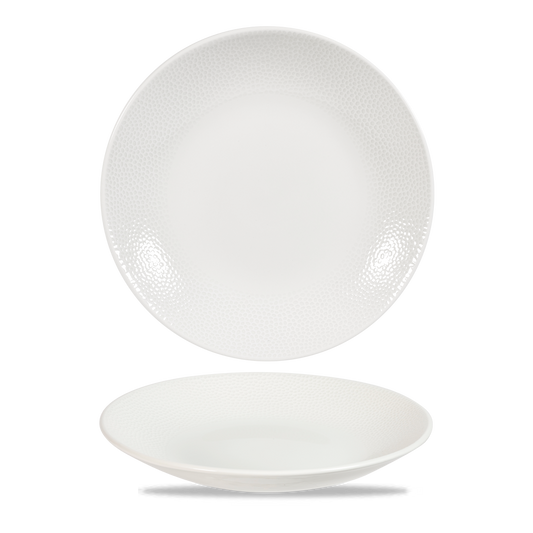 ISLA - WHITE - DEEP COUPE PLATE - 28.1CM 900ML (12 UNITS)