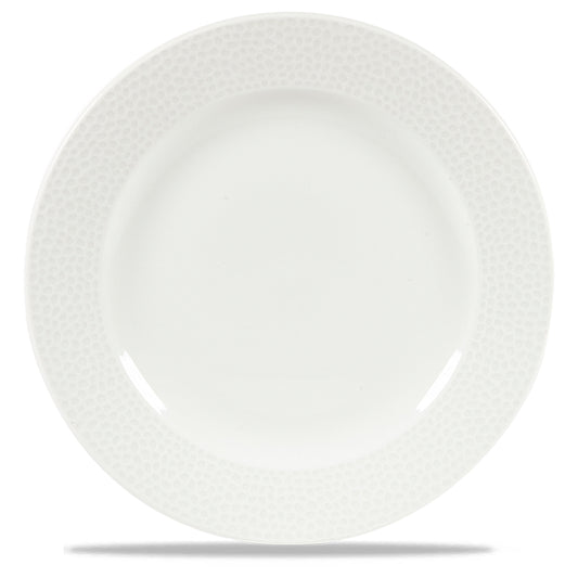 ISLA - WHITE - FOOTED PLATE - 30.5CM (12 UNITS)