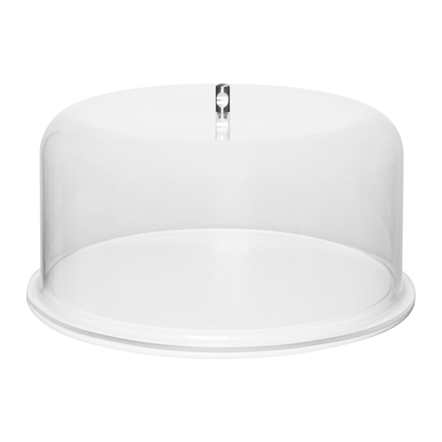 TUFF TRAY CAKE DISPLAY TRAY AND DOME - 325MM X 140MM