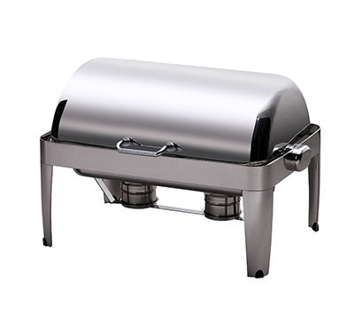 CHAFING DISH IBIS RECTANGULAR ROLL TOP 18/10 S/STEEL 667MM X 485MM X 452MM 8LT