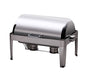 CHAFING DISH IBIS RECTANGULAR ROLL TOP 18/10 S/STEEL 667MM X 485MM X 452MM 8LT