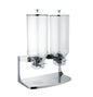 CEREAL DISPENSER DOUBLE CONTEMP 8LT X 2