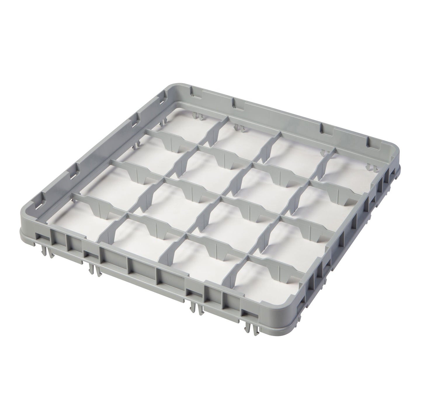 16 COMPARTMENT HEIGHT EXTENDER 50CM X 50CM  GREY- 5CM H