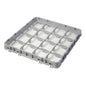 16 COMPARTMENT HEIGHT EXTENDER 50CM X 50CM  GREY- 5CM H