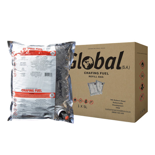 CHAFING FUEL - ALCOHOL REFILL BAG (METHANOL) (4 X 5LT)