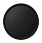 CAMTREAD NON-SLIP FIBERGLASS TRAY ROUND - 40.5CM BLACK