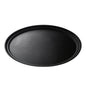 CAMTREAD NON-SLIP FIBERGLASS TRAY OVAL - 60CM W X 73.5CM L - BLACK