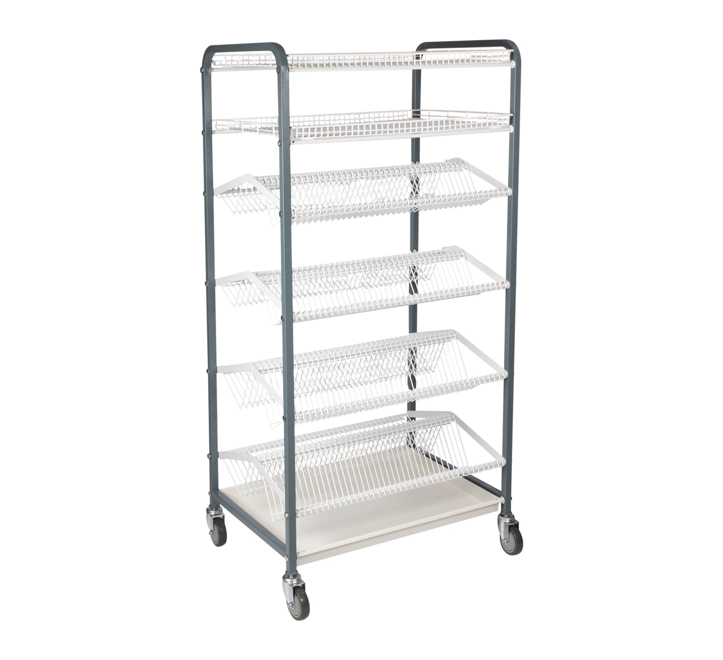 CROCKERY RACK MOBILE - F/STANDING - 830MM (830MM X 600MM X 1700MM)