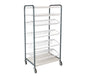 CROCKERY RACK MOBILE - F/STANDING - 1130MM (1130MM X 600MM X 950MM)