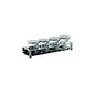 CONDIMENT SET S/STEEL INCLUDES: 4 JARS + SPOONS +TRAY 360MM X 110MM X 107MM 1.47 KG