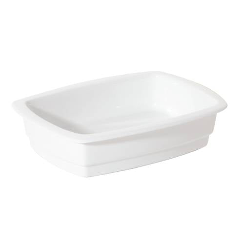 PRIMA - WHITE - LASAGNE DISH - 600ML (12 UNITS)