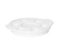 PRIMA - WHITE - SNAIL DISH - 20CM (12 UNITS)