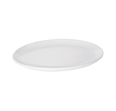 PRIMA - WHITE - OVAL COUPE PLATTER - 31CM X 23.5CM (12 UNITS)