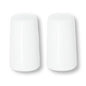 PRIMA - WHITE - PEPPER SHAKER - 8CM (12 UNITS)