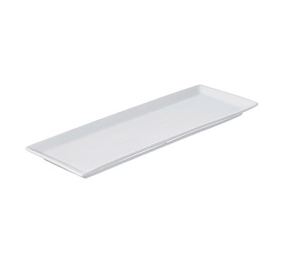 PRIMA - WHITE - CANAPE TRAY - 31CM X 11.5CM (12 UNITS)