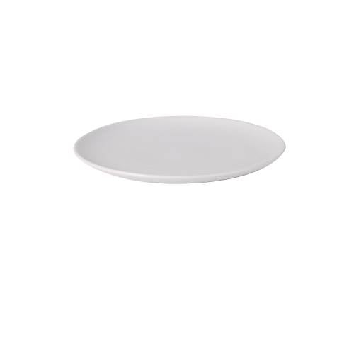 PRIMA - WHITE - OVAL COUPE PLATTER - 38CM X 29CM (6 UNITS)