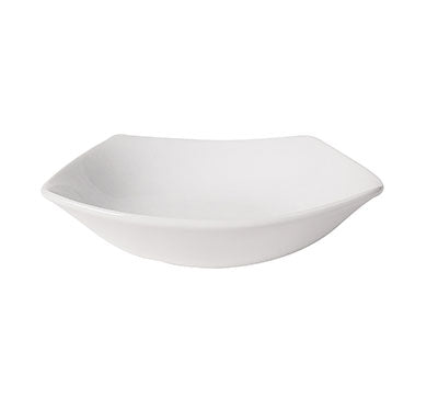 PRIMA - WHITE - SQUARE BOWL - 18CM - 450ML (12 UNITS)