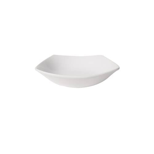 PRIMA - WHITE - SQUARE BOWL - 23CM - 650ML (12 UNITS)