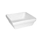 PRIMA - WHITE - STACKING SQUARE SERVER - 10CM X 10CM (24 UNITS)