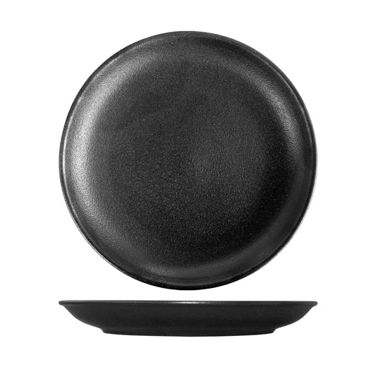 TEMPEST - BLACK - COUPE PLATE - 29CM (12 UNITS)
