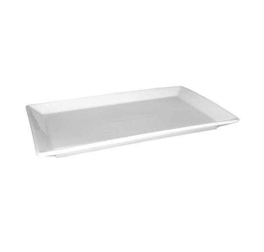 PRIMA - WHITE - RECTANGULAR TRAY - 33.5 x 20CM (12 UNITS)