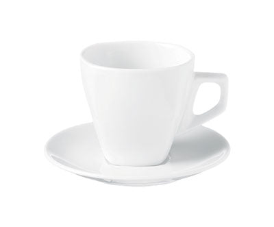 PRIMA - WHITE - SQUARE ESPRESSO CUP - 60ML (24 UNITS)