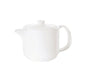 PRIMA - WHITE - TEA POT WITH LID - 500ML (6 UNITS)