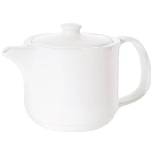 PRIMA - WHITE - TEA POT LID ONLY - 500ML (6 UNITS)