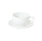 PRIMA - WHITE - DOUBLE WELL SAUCER - 15CM (24 UNITS)