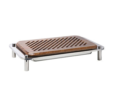 DOMINO BREAD CUTTING BOARD ON STAND 615MM X 350MM X 116MM
