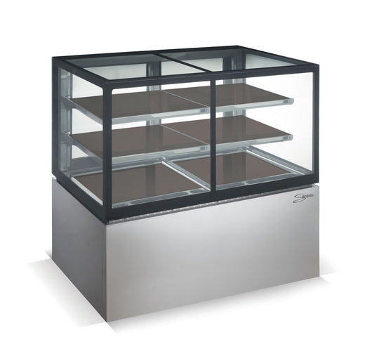 DISPLAY UNIT HOT & COLD - FLOOR STANDING 1500MM STRAIGHT - SALVADORE