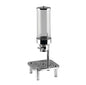 DOMINO CEREAL DISPENSER SINGLE - 9CM - 250MM X 264MMX 621MM 3.7LT