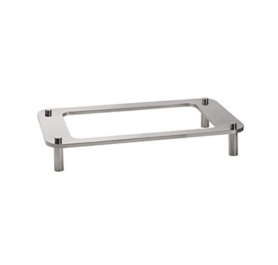 DOMINO DISH STAND GN1/1 RECTANGULAR S/STEEL 615MM X 350MM X 101MM