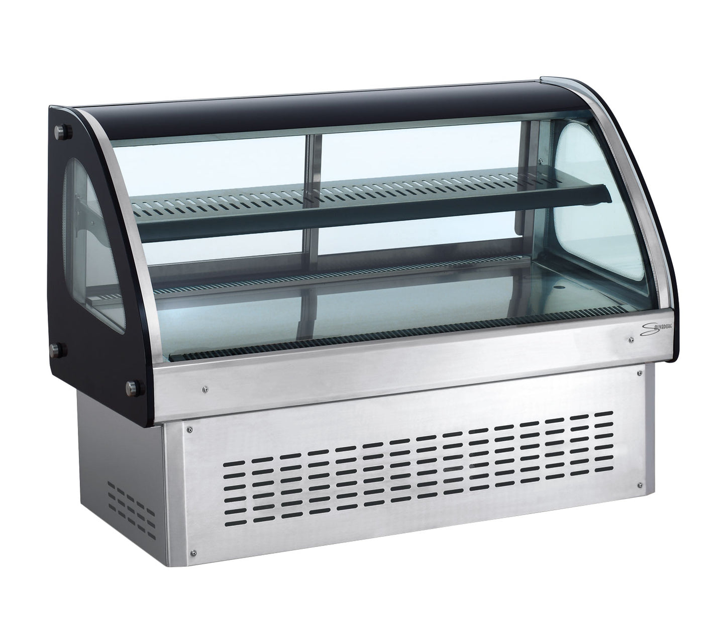 DISPLAY UNIT FRIDGE - COUNTERSUNK 900MM CURVED - SALVADORE