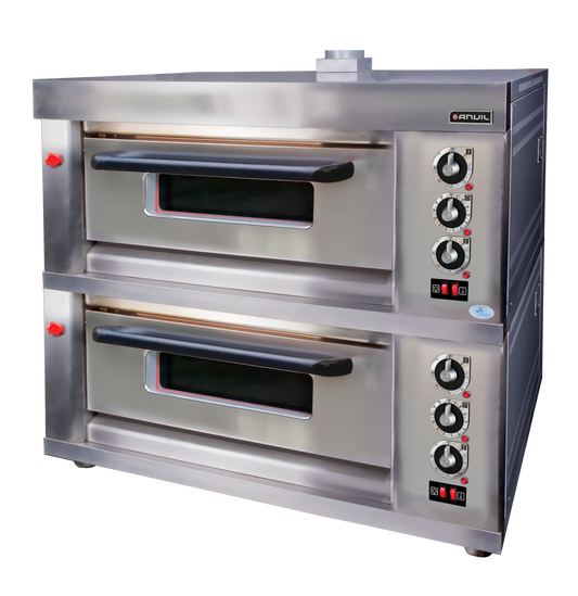 DECK OVEN ANVIL - GAS - 4 TRAY - DOUBLE