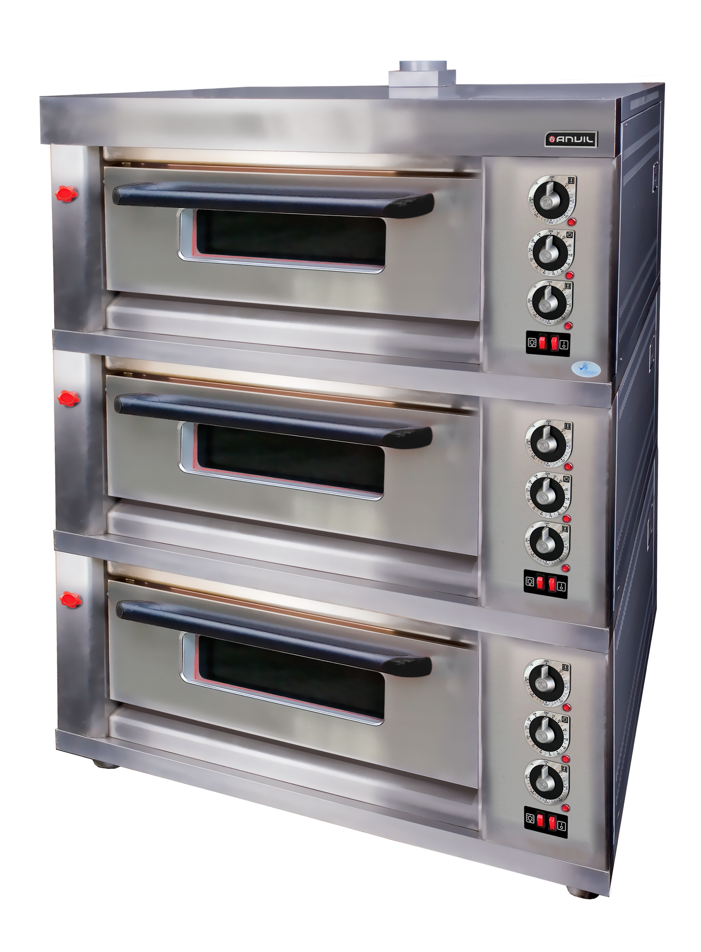 DECK OVEN ANVIL - GAS - 6 TRAY - TRIPLE
