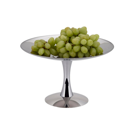 FRUIT STAND S/STEEL - 1-TIER 18/10 D325MM X H200MM