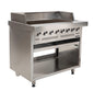 GAS GRILLER ANVIL - 8 BURNER RADIANT - FREE STANDING