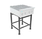 GAS GRILLER STAND - 600MM - S/STEEL