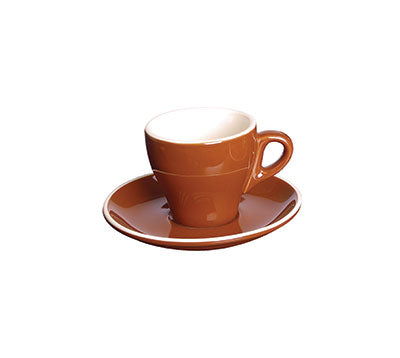 ITALIA - BROWN - CAPPUCCINO CUP - 160ML (12 UNITS)